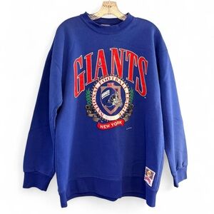 Giants New York Blue Crewneck Sweater